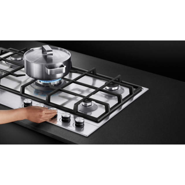 Fisher & Paykel 60cm Gas Hob in Stainless Steel Design