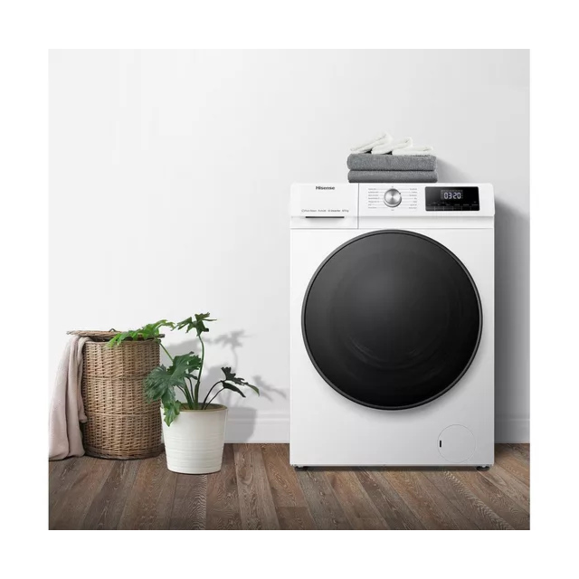 Hisense WDQA8014EVJM 8kg/5kg 1400 Spin Washer Dryer - White