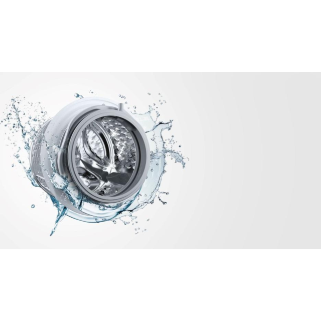 Hisense WFQP9014EVM Washing Machine, 9kg, Freestanding