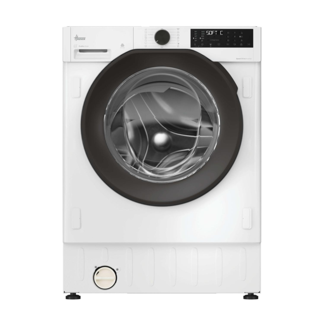 Hoover 9kg Built In Washer Dryer with Steam Function - White & Anthracite