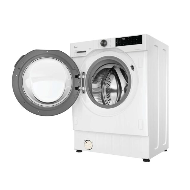 Hoover 9kg Built In Washer Dryer with Steam Function - White & Anthracite