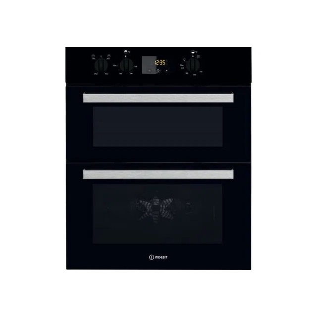 Indesit IDU6340BL Aria Built-In Double Electric Oven