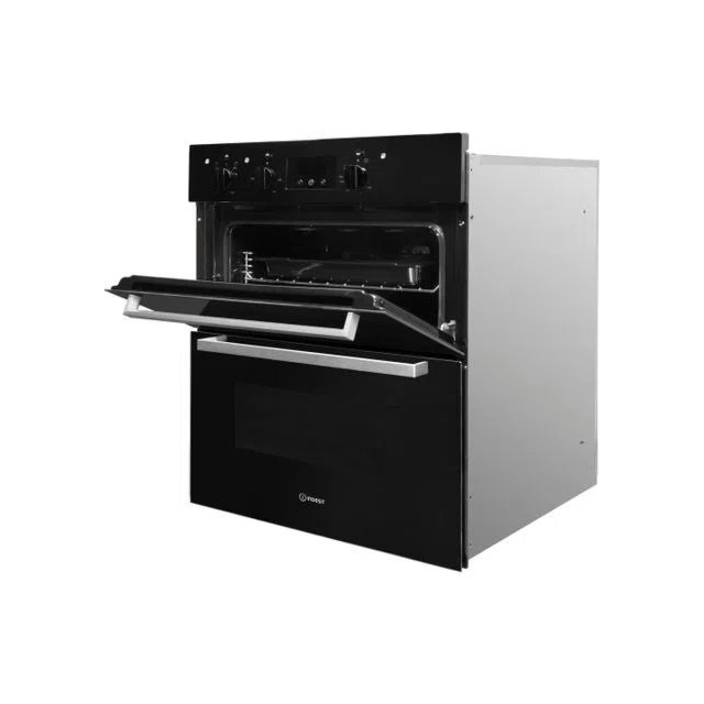Indesit IDU6340BL Aria Built-In Double Electric Oven