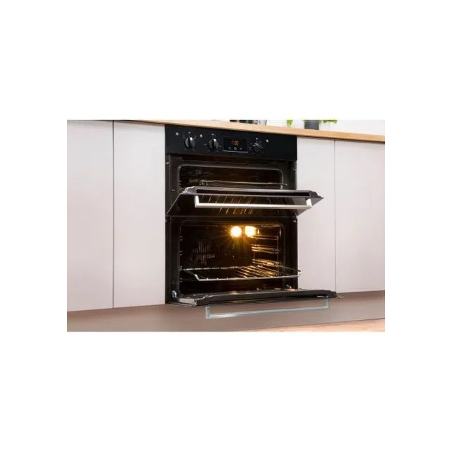 Indesit IDU6340BL Aria Built-In Double Electric Oven