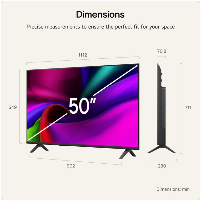 LG 50NU900B6LA 50inch 4K UHD Nano AI Smart TV
