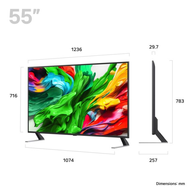 LG 55QNED85A6C.AEK 55inch 4K QNED evo Smart TV