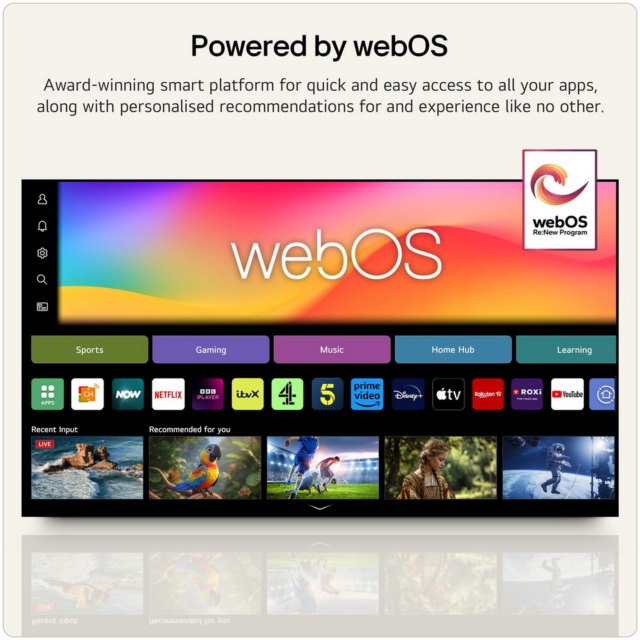 LG OLED65G64LW 65-inch 4K OLED evo Smart TV