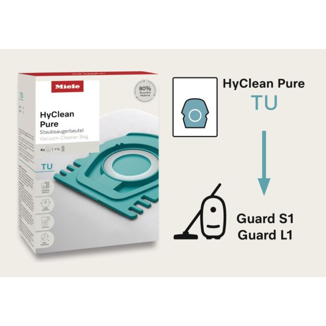Miele HyClean Pure TU (Standard box) Vacuum Cleaner Bags