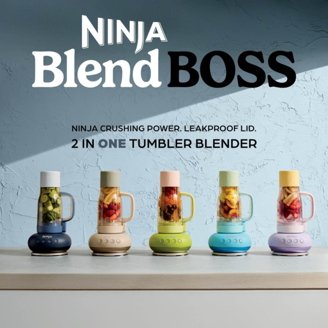 Ninja DB351UKGN BlendBoss Tumbler Blender - Watermelon Bubble Gum