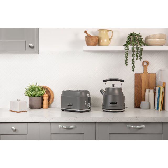 Rangemaster RMCLDK201GY 1.7 Litres Traditional Kettle - Grey