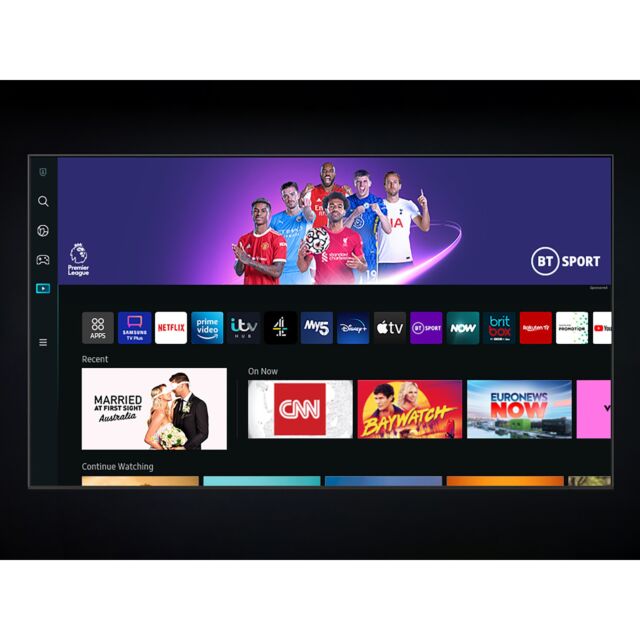 Samsung QE75Q60BAUXXU 75inch 4K HDR QLED Smart TV with Voice Assistants