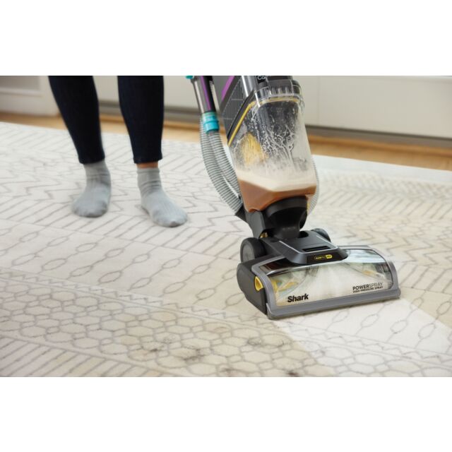 Shark CarpetXpert HairPro Pet Deep Carpet Cleaner with Built-In StainStriker - Charcoal & Fuchsia