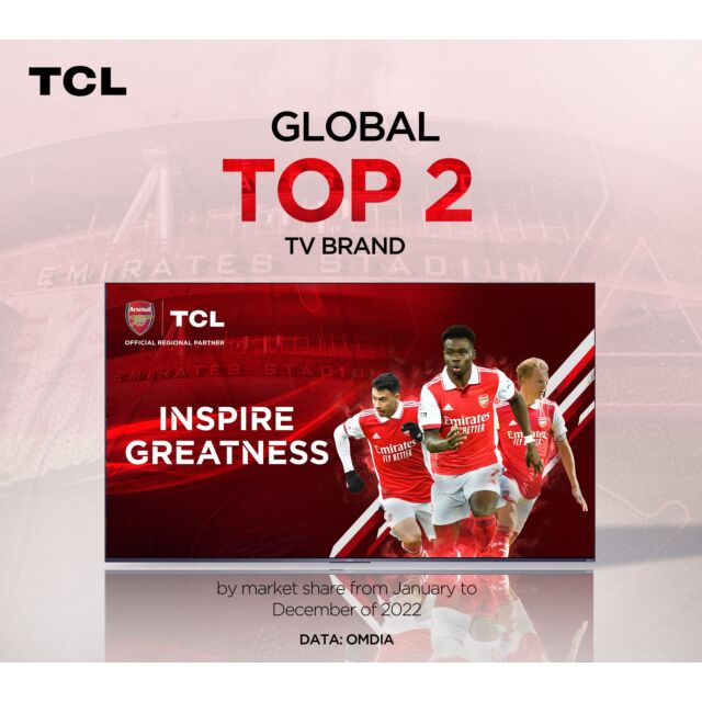TCL 32S5400AFK 32inch Frameless FHD HDR Smart Android TV