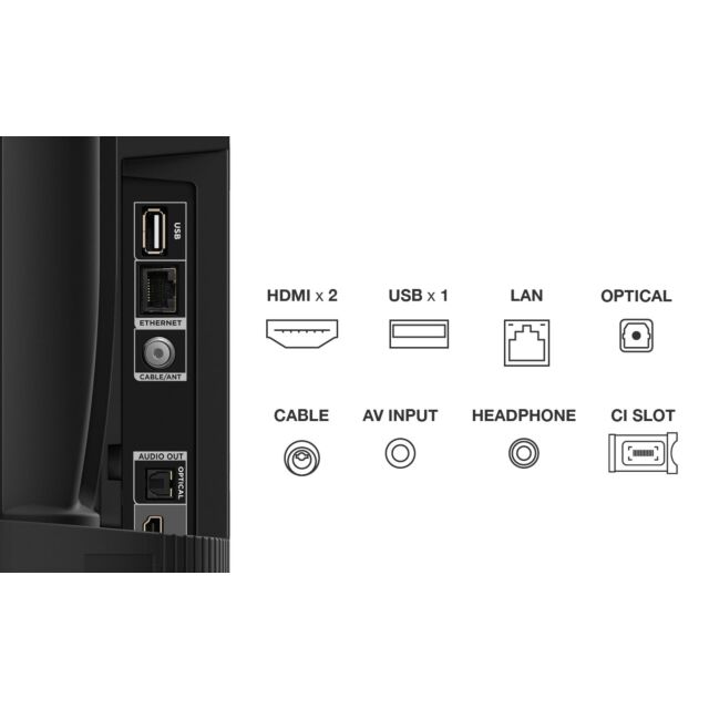 TCL 32S5400AFK 32inch Frameless FHD HDR Smart Android TV