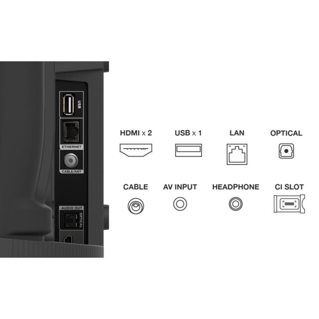 TCL 40S5400AK 40inch Frameless FHD HDR Smart Android TV