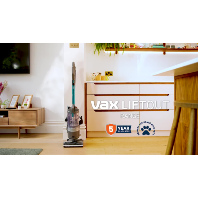 Vax CDUP-LORP Pet-Design Upright Vacuum Cleaner Graphite