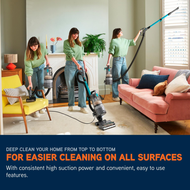 Vax CDUP-LORP Pet-Design Upright Vacuum Cleaner Graphite
