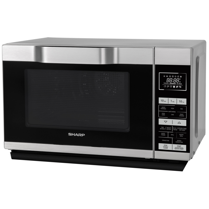 Sharp R861SLM 25 Litres Combination Microwave Silver