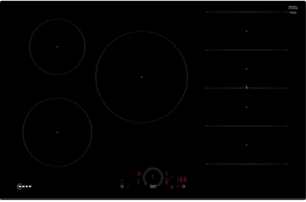 Neff T26CIP8N0 58.2cm Gas Hob - Stainless Steel
